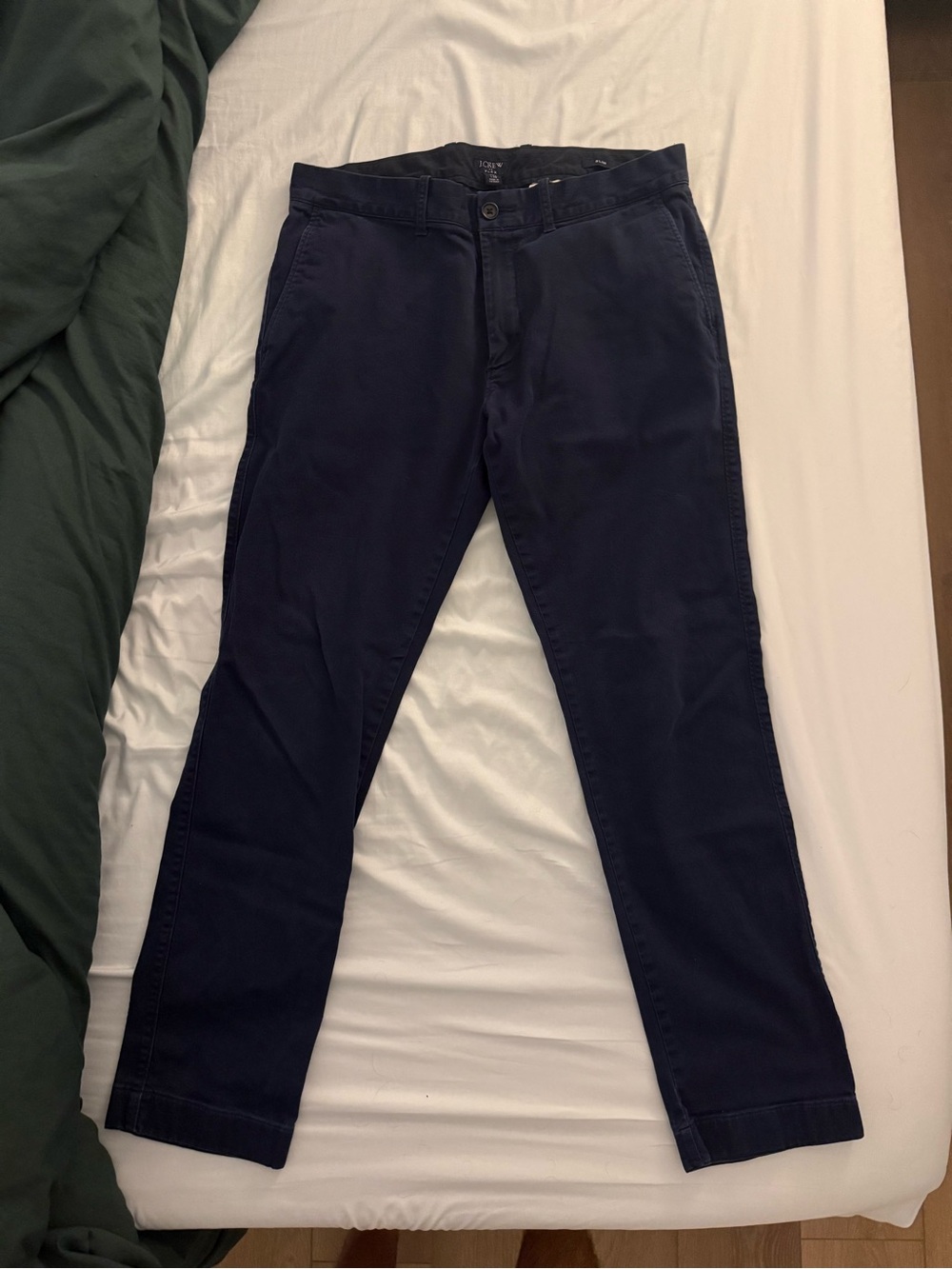 J. Crew Dark Navy Slim Chino Pants